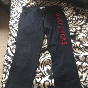 GIlly hicks bootcut sweat pants